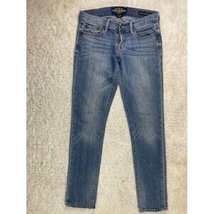 Lucky Brand Size 0 25 Womens Jeans Sweet N Straight Low Rise Med Wash Stretch
